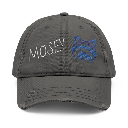 Embroidered Distressed Dad Hat