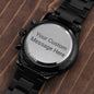 Men's customizable watch