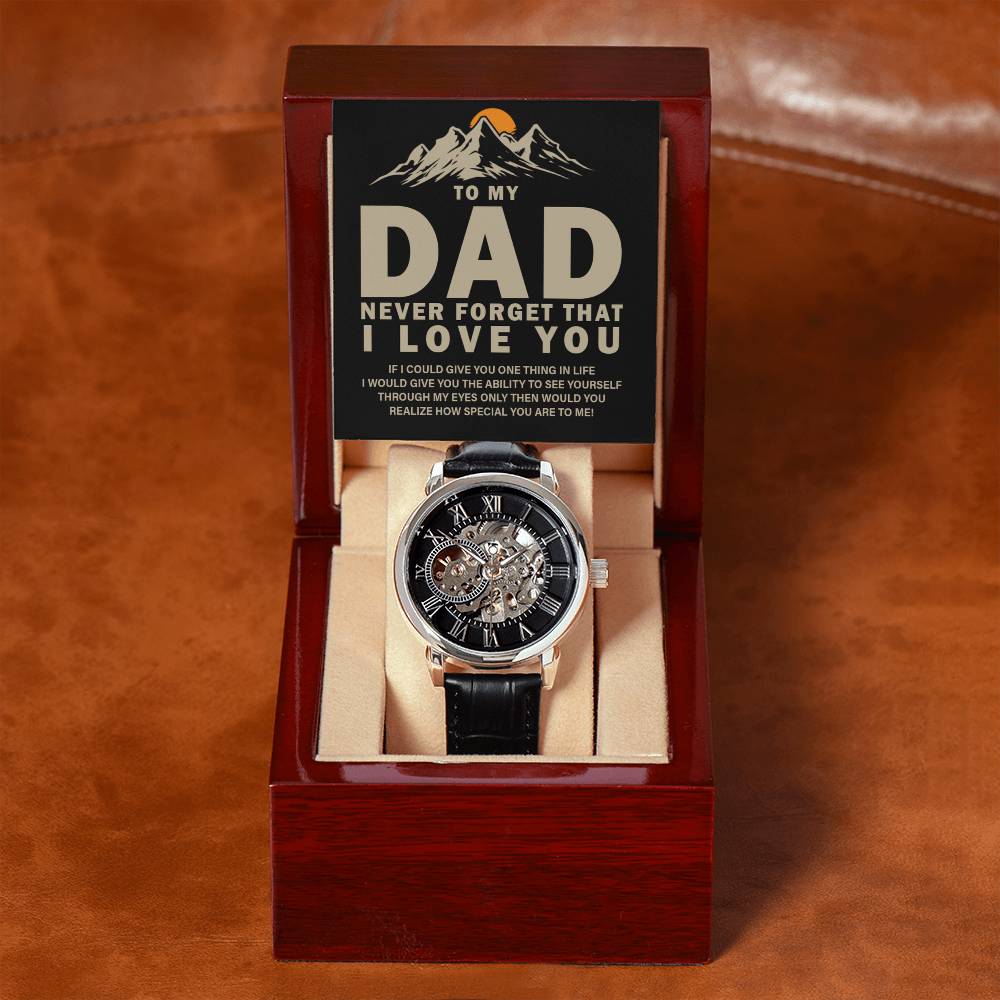 Dad Watch - Never Forget I Love You