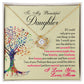 To My Beautiful Daughter, You Are Special To Me - Love Knot Neckalce