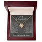 To My Soulmate, In Your Heart I Found My Love - Love Knot Neckalce