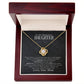 To My Beautiful Daughter, You Are Braver Than You Believe - Love Knot Neckalce