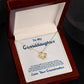 To My Granddaughter, I Love You For The Rest Of My Life - Love Knot Neckalce