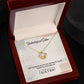 To My Unbiological Sister, Thank You - Love Knot Neckalce