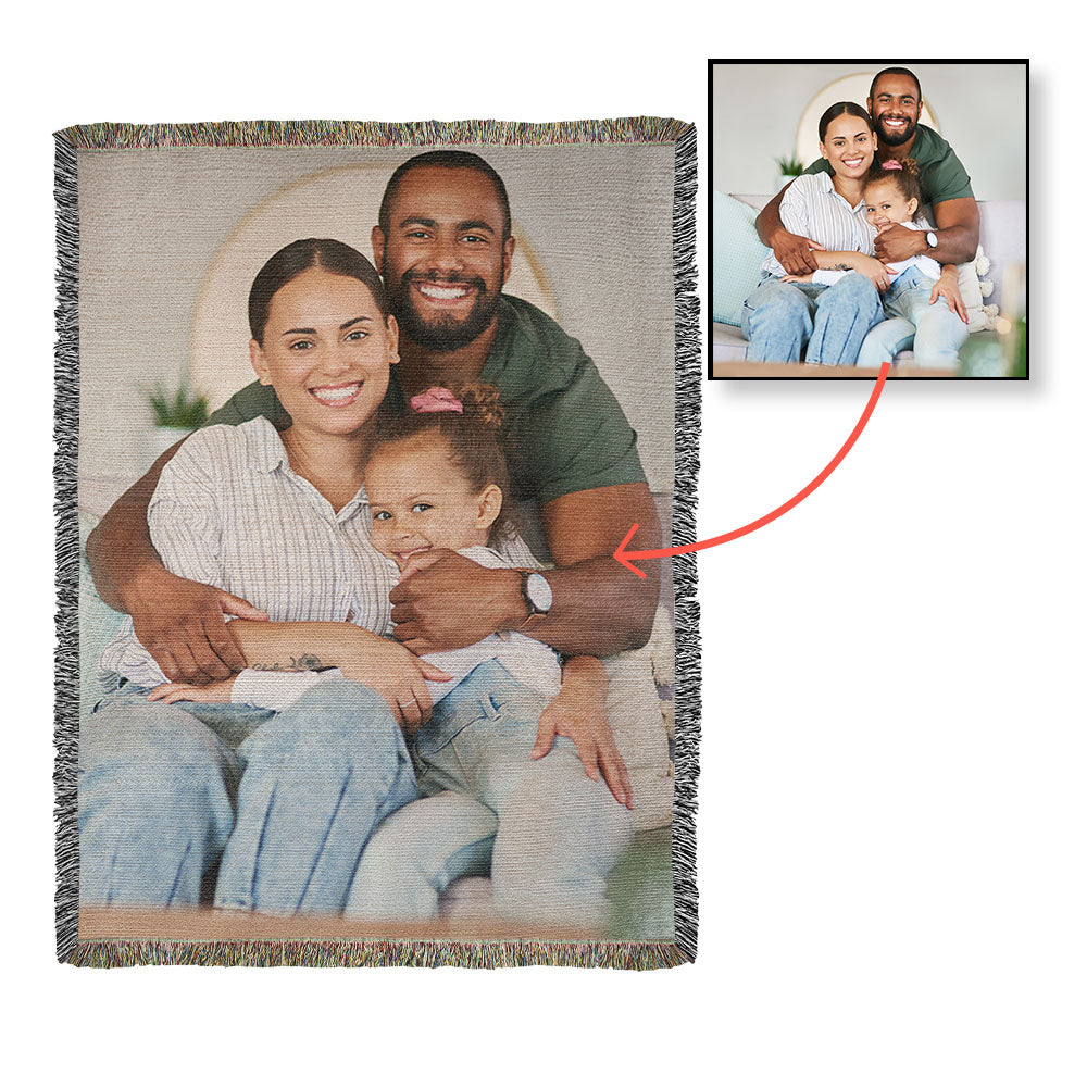 Create Your Own Custom Photo Blanket